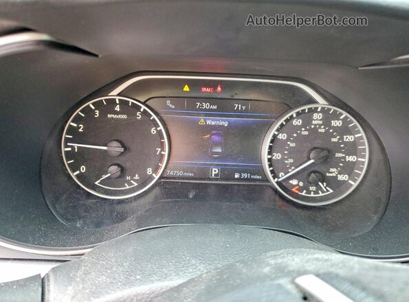 1N4AA6AP2GC404917 2016 NISSAN MAXIMA White Սարքավորումների վահանակի տեսք