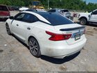 2016 Nissan Maxima 3.5 Platinum White vin: 1N4AA6AP2GC406781 2016 Nissan Maxima 3.5 Platinum White vin: 1N4AA6AP2GC406781