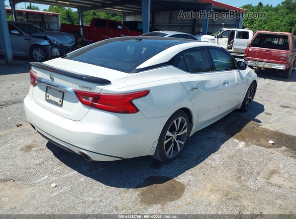 1N4AA6AP2GC406781 2016 NISSAN MAXIMA White Tył prawy