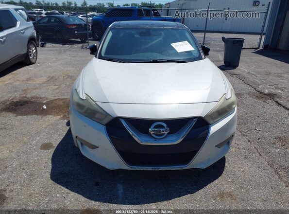 1N4AA6AP2GC406781 2016 NISSAN MAXIMA White Widok z przodu