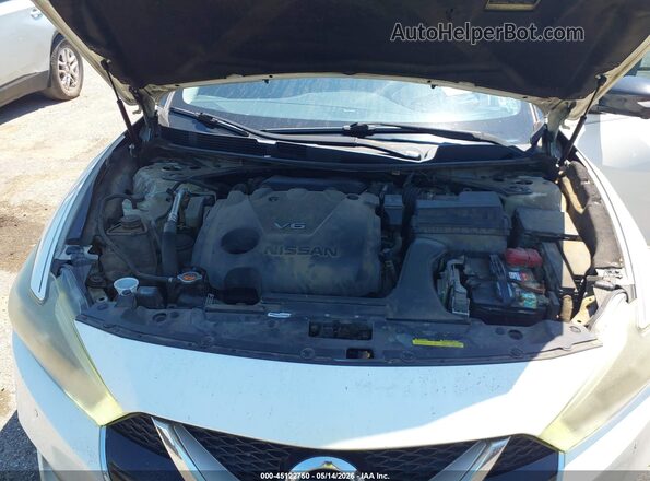 1N4AA6AP2GC406781 2016 NISSAN MAXIMA White Widok z tyłu