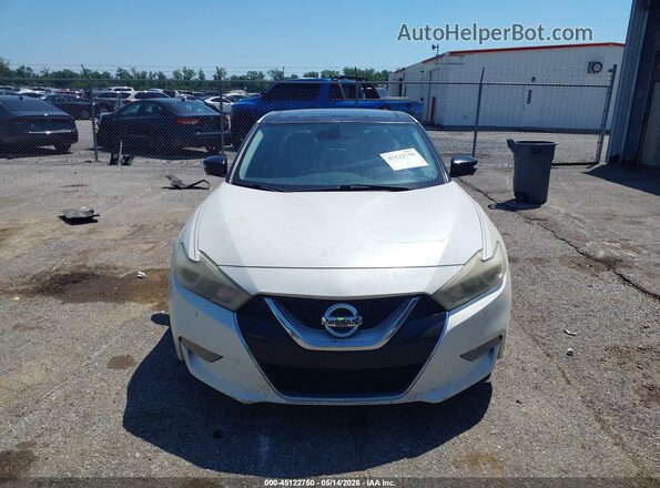 1N4AA6AP2GC406781 2016 NISSAN MAXIMA White Widok zestawu wskaźników