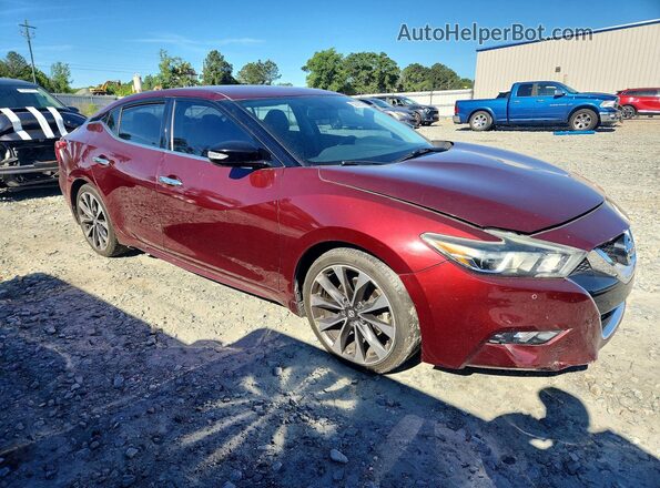 1N4AA6AP2GC408840 2016 NISSAN MAXIMA Maroon Front right