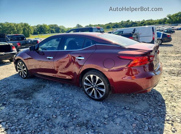 1N4AA6AP2GC408840 2016 NISSAN MAXIMA Maroon Rear left