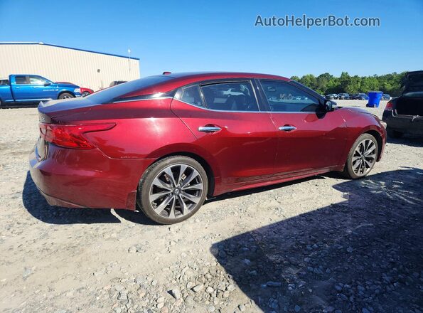 1N4AA6AP2GC408840 2016 NISSAN MAXIMA Maroon Rear right