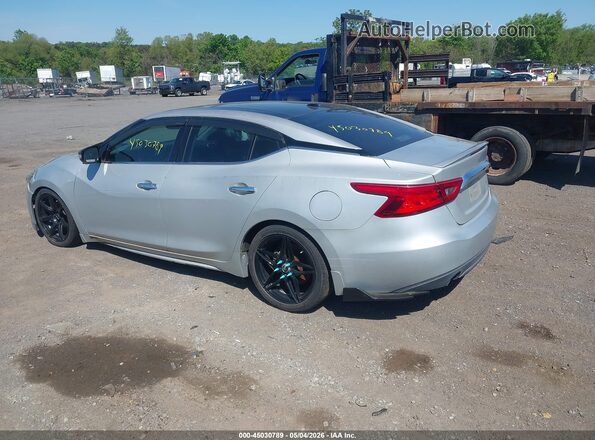 1N4AA6AP2GC412595 2016 NISSAN MAXIMA Silver Задня ліва чверть