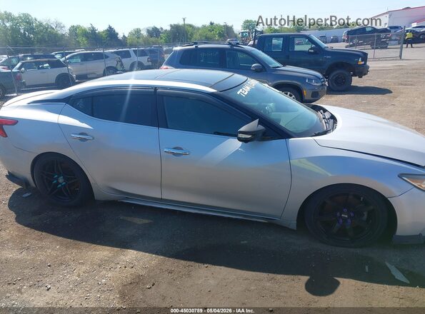 1N4AA6AP2GC412595 2016 NISSAN MAXIMA Silver Вид задньої частини салону