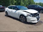 2016 Nissan Maxima 3.5 Platinum White vin: 1N4AA6AP2GC422012