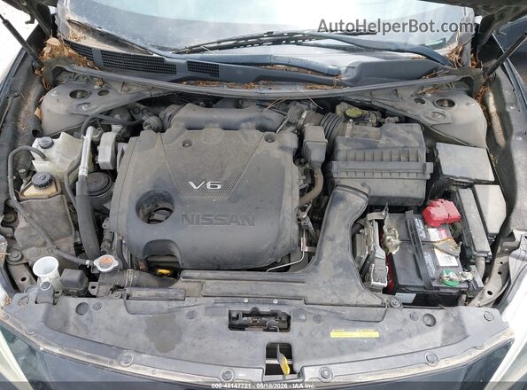 1N4AA6AP2GC448562 2016 NISSAN MAXIMA Black უკანა ხედი