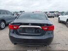 2016 Nissan Maxima 3.5 Sl Black vin: 1N4AA6AP2GC448562