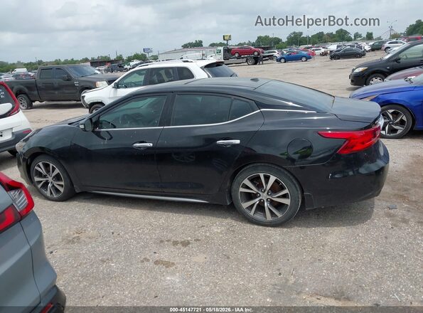 1N4AA6AP2GC448562 2016 NISSAN MAXIMA Black სალონის 360-გრადუსიანი ხედი