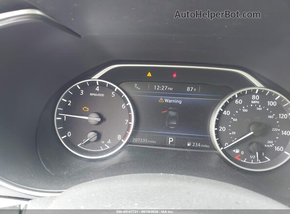 1N4AA6AP2GC448562 2016 NISSAN MAXIMA Black უკანა სავარძლების ხედი