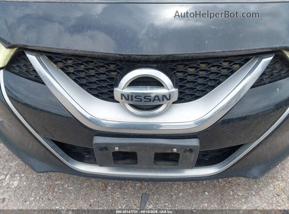 1N4AA6AP2GC448562 2016 NISSAN MAXIMA Black წინა ხედი