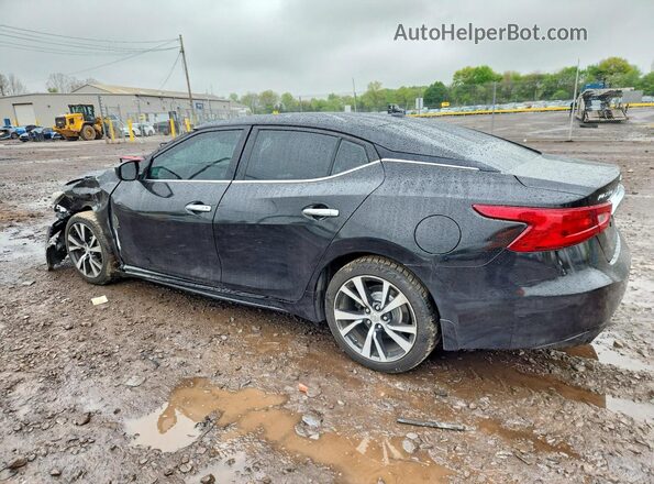 1N4AA6AP2HC398313 2017 NISSAN MAXIMA Черный Задняя левая четверть