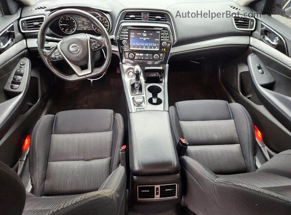1N4AA6AP2HC398313 2017 NISSAN MAXIMA Черный Вид панели приборов