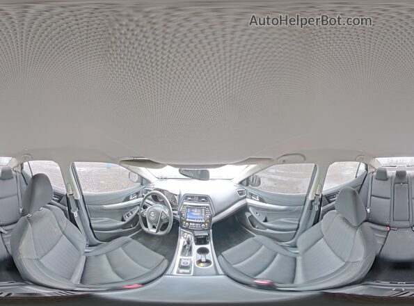 1N4AA6AP2HC398313 2017 NISSAN MAXIMA Черный Панорамный вид салона 360°