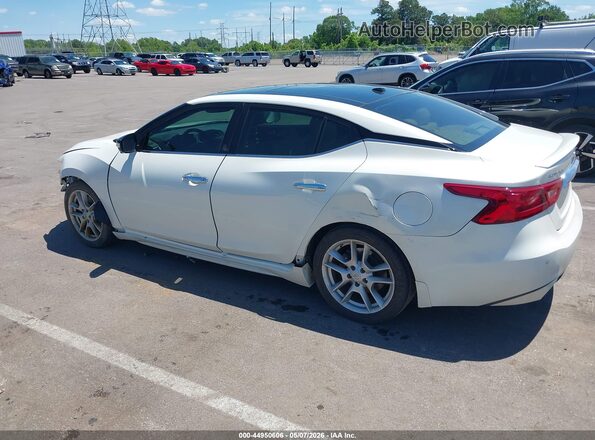 1N4AA6AP2HC423887 2017 NISSAN MAXIMA White Widok wnętrza 360 stopni