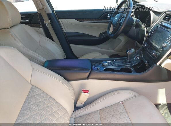 1N4AA6AP2HC423887 2017 NISSAN MAXIMA White Widok wnętrza z przodu