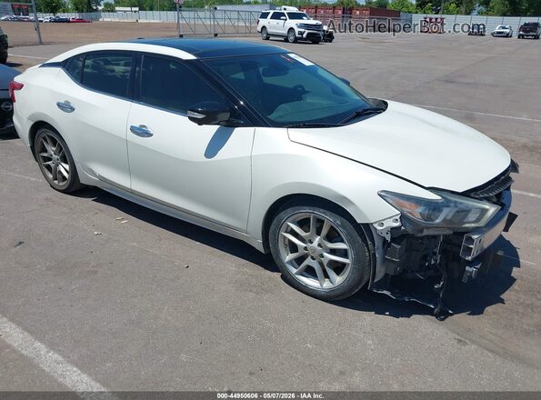 1N4AA6AP2HC423887 2017 NISSAN MAXIMA White Przód prawy