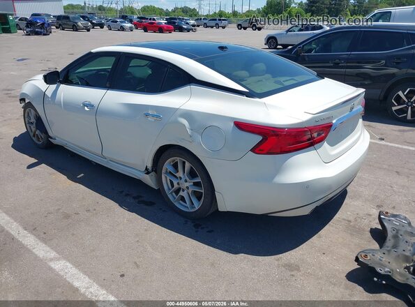 1N4AA6AP2HC423887 2017 NISSAN MAXIMA White Tył lewy