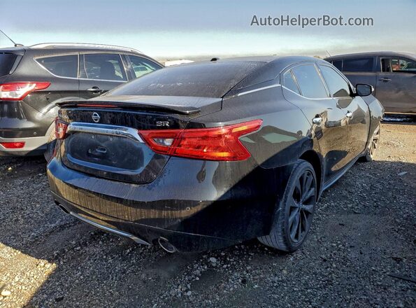 1N4AA6AP2HC433013 2017 NISSAN MAXIMA Black Задня права чверть
