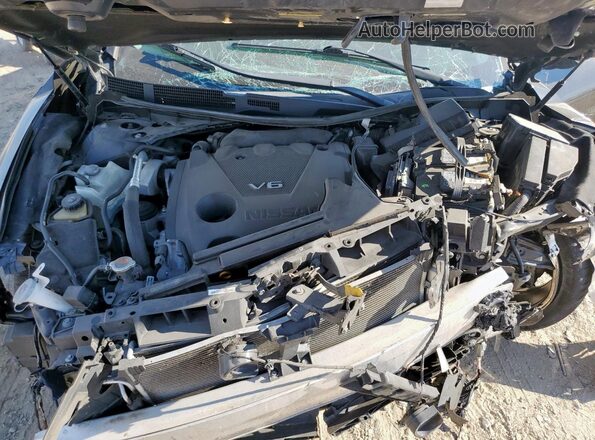 1N4AA6AP2HC433013 2017 NISSAN MAXIMA Black Вид задньої частини салону