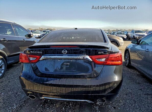 1N4AA6AP2HC433013 2017 NISSAN MAXIMA Black Вид ззаду