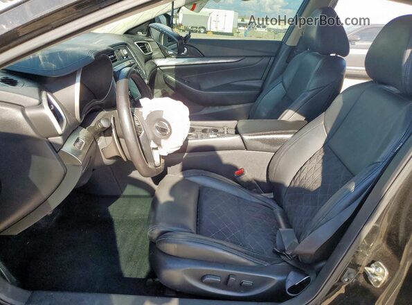 1N4AA6AP2HC433013 2017 NISSAN MAXIMA Black Вид салону спереду