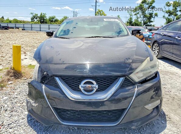 1N4AA6AP2HC445873 2017 NISSAN MAXIMA Черный Вид спереди