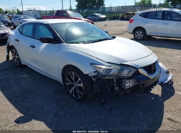 1N4AA6AP2HC449731 2017 NISSAN MAXIMA White Przód prawy