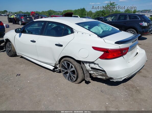 1N4AA6AP2HC449731 2017 NISSAN MAXIMA White Tył lewy