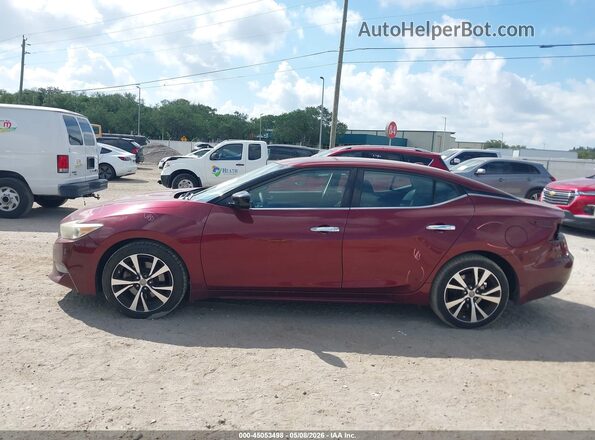 1N4AA6AP2HC453391 2017 NISSAN MAXIMA Burgundy 