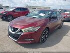 2017 Nissan Maxima 3.5 S Burgundy vin: 1N4AA6AP2HC453391