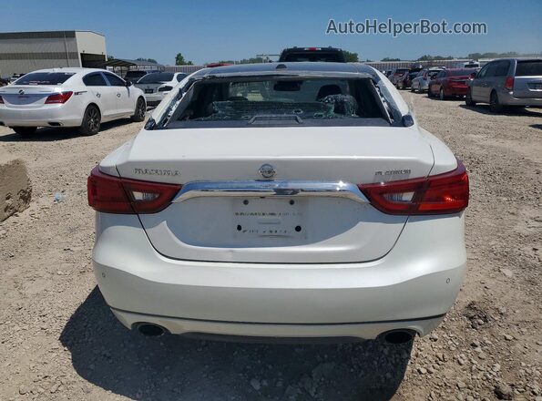 1N4AA6AP2HC454279 2017 NISSAN MAXIMA White Вид ззаду