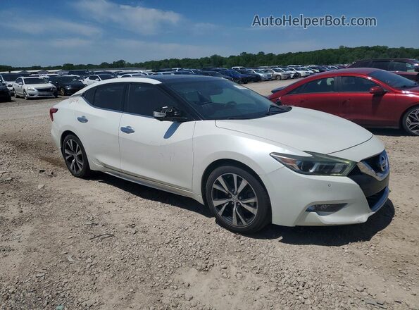 1N4AA6AP2HC454279 2017 NISSAN MAXIMA White Передня права чверть