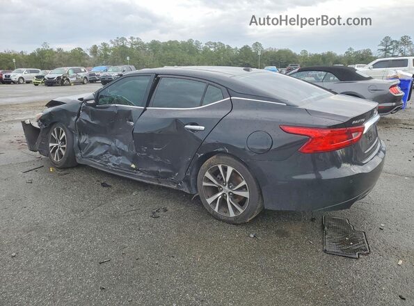 1N4AA6AP2JC387673 2018 NISSAN MAXIMA Черный Задняя левая четверть