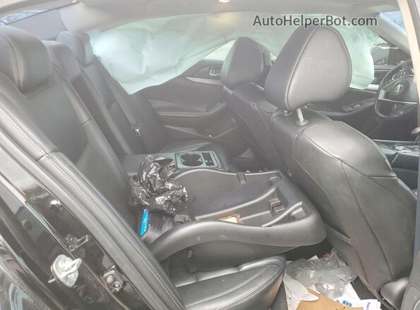 1N4AA6AP2JC387673 2018 NISSAN MAXIMA Черный Вид задних сидений