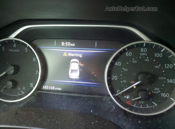 1N4AA6AP2JC387673 2018 NISSAN MAXIMA Черный Вид щитка приборов