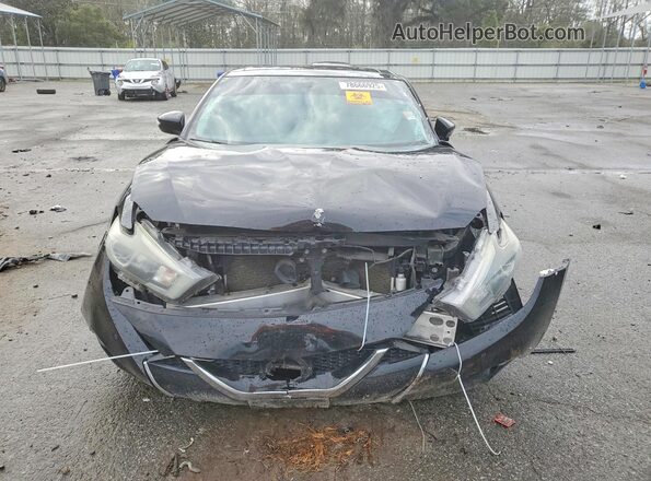 1N4AA6AP2JC387673 2018 NISSAN MAXIMA Черный Вид спереди