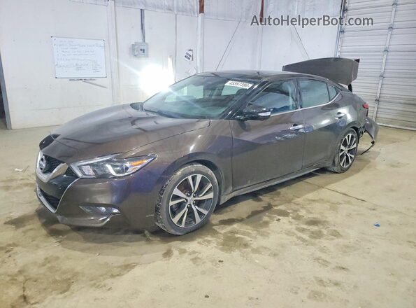 1N4AA6AP3GC378022 2016 NISSAN MAXIMA Black Vista tres cuartos delantera izquierda