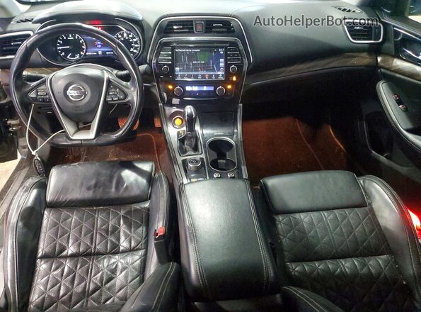 1N4AA6AP3GC378022 2016 NISSAN MAXIMA Black Vista del salpicadero