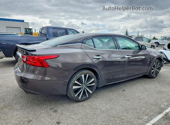 1N4AA6AP3GC383673 2016 NISSAN MAXIMA Brown Задня права чверть