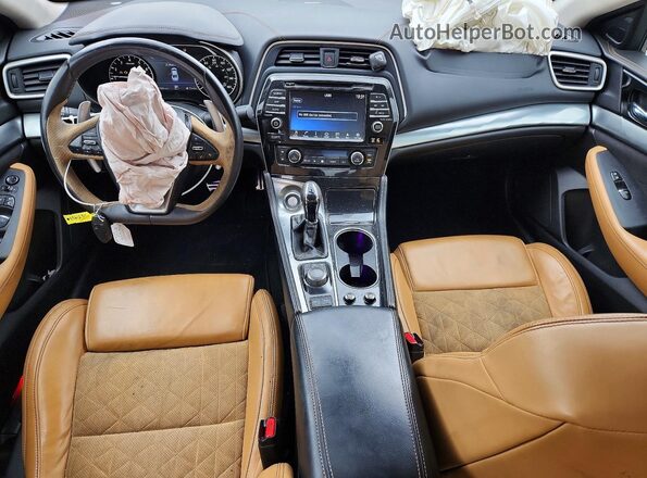1N4AA6AP3GC383673 2016 NISSAN MAXIMA Brown Вид панелі приладів