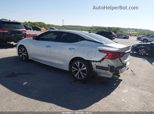 1N4AA6AP3GC392793 2016 NISSAN MAXIMA Белый Задняя левая четверть