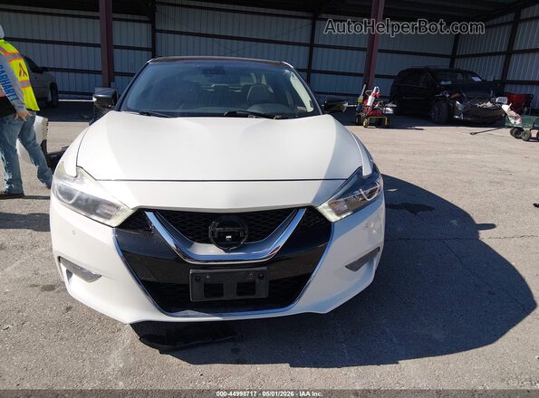 1N4AA6AP3GC392793 2016 NISSAN MAXIMA Белый Вид задней части салона