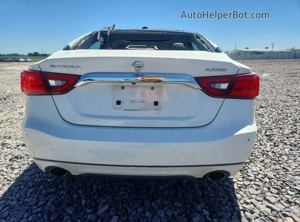 1N4AA6AP3HC368608 2017 NISSAN MAXIMA White უკანა ხედი