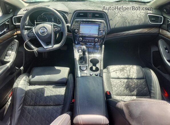 1N4AA6AP3HC368608 2017 NISSAN MAXIMA White წინა პანელის ხედი