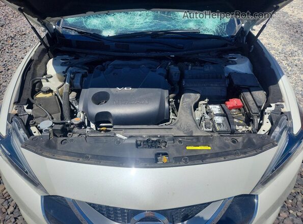 1N4AA6AP3HC368608 2017 NISSAN MAXIMA White უკანა სალონის ხედი