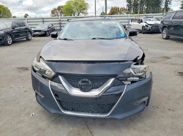 1N4AA6AP3HC369824 2017 NISSAN MAXIMA PLATINUM Gray Widok z przodu