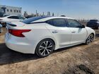 2018 Nissan Maxima 3.5 S White vin: 1N4AA6AP3JC368050